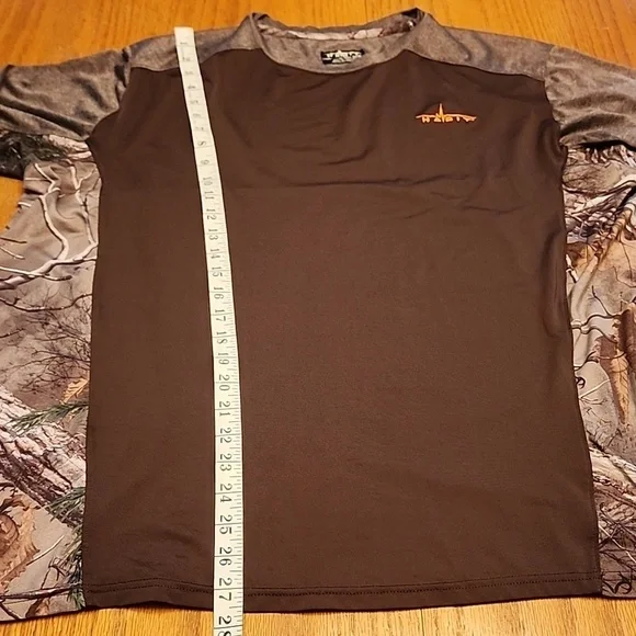 Men's Habit Realtree Brown Camo Shirt - Picture 7 of 10